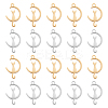20Pcs 2 Colors 201 Stainless Steel Kitten Pendants STAS-UN0030-04-1