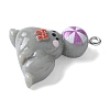 Circus Opaque Resin Pendants RESI-S019-01F-2