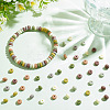 7 Strands 7 Colors Handmade Polymer Clay Beads Strands CLAY-AR0001-34-3