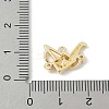 Brass Micro Pave Cubic Zirconia Pendants KK-M326-14G-3