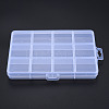Rectangle Polypropylene(PP) Bead Storage Container CON-N011-049-1