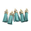 Faux Suede Tassel Pendant Decorations FIND-T002-B37-2