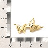Brass Micro Pave Cubic Zirconia Pendants KK-K389-033G-3