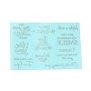 Brass Self-Adhesive Picture Stickers DIY-C059-01B-4