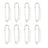 Iron Safety Brooch Findings MAK-Q004-04-1