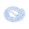 Ombre Effect Dyed Glass Beads Strands X-GLAA-Q106-05A-A15-2