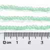 Baking Paint Imitation Jade Glass Bead Strands DGLA-A034-J4MM-A22-4