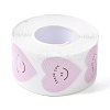 500Pcs Heart with Thank You Roll Stickers DIY-U008-01B-2