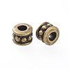 Tibetan Style Alloy Beads X-MLF0031Y-NF-2