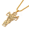 Cross Pendant Necklaces LS-NJEW-A023-06G-1