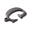 304 Stainless Steel Charms STAS-H112-G-EB-3