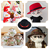 Eva & Cloth Craft Doll Hat DIY-WH0591-087A-5
