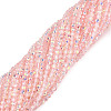 Transparent Glass Beads Strands EGLA-N028-01A-A10-2