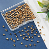 Hollow Round PVD Vacuum Plating 304 Stainless Steel Beads STAS-NB0001-66-5