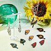 12Pcs 6 Style Acrylic Pendants FIND-SC0002-50-5