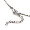 304 Stainless Steel Ball Chain Necklaces X-NJEW-JN02912-02-3