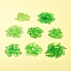 120Pcs 8 Styles Transparent Acrylic Pendants OACR-FS0001-71-10