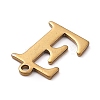 PVD Vacuum Plating  304 Stainless Steel Charms STAS-H112-E-AB-3