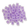 Frosted Acrylic European Beads OACR-G012-14H-3