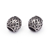 304 Stainless Steel European Beads STAS-G220-43AS-2