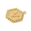 Brass Pendants KK-B126-01G-V-2