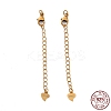 925 Sterling Silver Chain Extenders STER-D036-37AG-3