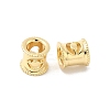 Brass European Beads KK-B166-01G-0-1