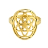 201 Stainless Steel Adjustable Rings for Women RJEW-M008-01G-2