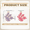 32Pcs 2 Colors Alloy Enamel Pendants ENAM-LP0001-92-2