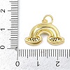 Brass Micro Pave Cubic Zirconia Enamel Pendants KK-L231-03G-3