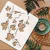 5Pcs 5 Styles PET Hollow Out Drawing Painting Stencils DIY-WH0394-0006-3