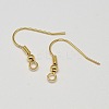 Brass Earring Hooks LS-X-KK-L137-03G-NR-2