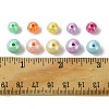 250Pcs 2 Styles Opaque Acrylic Beads MACR-FS0001-63-5