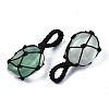 Natural Fluorite Pendants G-N0326-93J-3