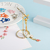 26Pcs 13 Style Zinc Alloy Swivel Lobster Claw Clasps FIND-CW0001-03-6