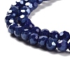 Opaque Glass Beads Stands EGLA-A035-P4mm-B09-3