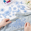16Pcs 16 Styles Embroidery Lace Appliques DIY-GA0007-45-3