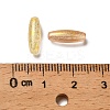 Painted Glass Beads GLAA-C037-01N-3