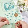 1 Strand Rectangle Synthetic Turquoise Beads Strands G-NB0005-57-3