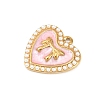 304 Stainless Steel Enamel Pendants LS-STAS-P430-05G-02-2