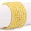 Natural Lemon Jade Bead Strands G-A130-2mm-M02-1