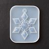 Christmas Theme DIY Snowflake Pendant Silicone Molds LS-DIY-F114-27-4