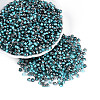 Transparent Inside Colours Glass Seed Beads SEED-T007-19A-07-3