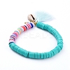 (Jewelry Parties Factory Sale)Stretch Charm Bracelets BJEW-JB05083-02-1