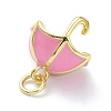 Real 18K Gold Plated Brass Charms X1-KK-L188-24G-03-3