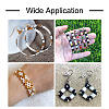 360Pcs 12 Style 2-Hole Opaque Glass Seed Beads Sets SEED-TA0001-08-8