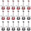 20Pcs 2 Colors Platinum Plated Alloy Enamel Big Pendants FIND-SC0010-64-1