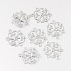 Flower 316 Surgical Stainless Steel Filigree Joiners X-STAS-M256-04-1