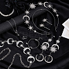 8 Styles Alloy Jewelry Sets SJEW-OC0001-02P-4