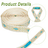 10Yards Embroidery Polyester Ribbons OCOR-GF0004-85C-5